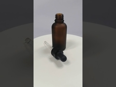 Γυάλινα μπουκάλια αιθέριου ελαίου 30ml με πλαστικό καπάκι για συσκευασία καλλυντικών