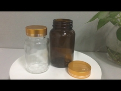 Cosmetic Glass Capsule Bottle Reusable 100ml 150ml Jar Packaging