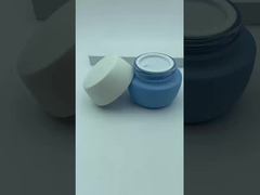 Συσκευασία Καλλυντικών 30G Δοχείο Κρέμας Gel με Λευκό Πλαστικό Καπάκι Συσκευασία Μπουκάλι Κρέμας