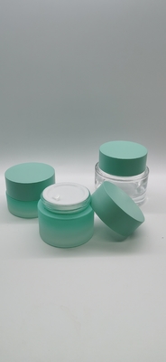 Γυάλινο βάζο καλλυντικών 30 γραμμαρίων Χρώμα ντεγκραντέ 50 g 120 ml Μεταξοτυπία