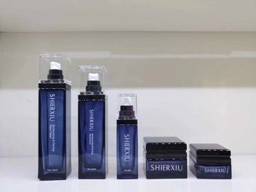 Καλλυντικά μπουκάλια Eco φιλικά Skincare και Makeup PackagingOEM του /Lotion βάζων κρέμας γυαλιού