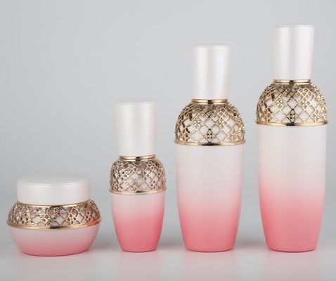 Καλλυντικά βάζα Skincare κρέμας μπουκαλιών λοσιόν μπουκαλιών γυαλιού που συσκευάζουν το cOem