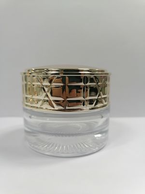 Επαναχρησιμοποιήσιμο γυαλιού καλλυντικό βάζο 30g 50g cOem βάζων κρέμας Skincare συσκευάζοντας