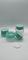 Cosmetic Glass Lotion Bottles Βάζο σε σχήμα κυλίνδρου Classical Design 100ml