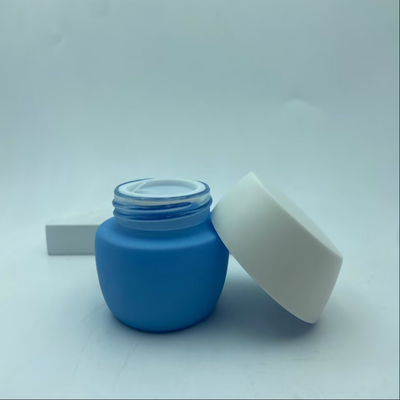 Συσκευασία Καλλυντικών 30G Δοχείο Κρέμας Gel με Λευκό Πλαστικό Καπάκι Συσκευασία Μπουκάλι Κρέμας
