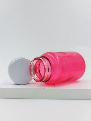 Μπουκάλι κάψουλας γυαλιού 100ml Μπουκάλι συμπληρώματος μαλλιών Στρογγυλή κάψουλα γυαλιού Για ορό ματιών και ορό προσώπου OEM