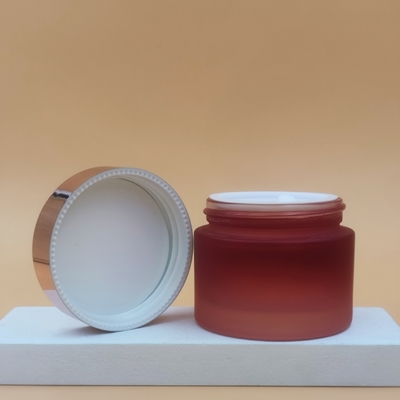 20g 30g 50g μπλε βάζα κρέμας γυαλιού καλλυντικά, καλλυντικός συσκευάζοντας cOem μπουκαλιών κρέμας βάζων γυαλιού