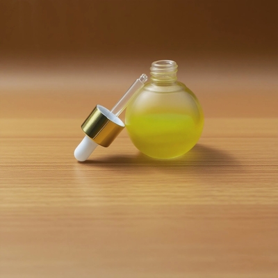 Προσαρμοσμένο Γυάλινο Μπουκάλι Ορού 30ml/40ml/50ml με Διαβαθμίσεις για Περιποίηση Δέρματος με Σταγονόμετρο Ενυδάτωσης Προσώπου - Συσκευασία Καλλυντικών