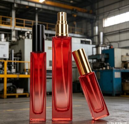 Γυάλινο μπουκάλι σπρέι με βιδωτό καπάκι για καλλυντικά 5ml 10ml Φορητό γυάλινο μπουκάλι αναπλήρωσης αρωμάτων