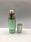 30ml μπουκάλι λοσιόν γυαλιού με αντλιών το διαφανές πράσινο λευκό μαργαριταριών χρώματος κλίσης μπλε