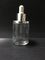 60ML σαφές Dropper γυαλιού μπουκάλι Skincare ουσιαστικού πετρελαίου μπουκαλιών που συσκευάζει το cOem