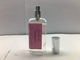 Επίπεδα τετραγωνικά μπουκάλια αρώματος πολυτέλειας μορφής 30ml με τη λεπτή ασημένια ΚΑΠ